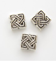 Square Celtic Spacer Bead